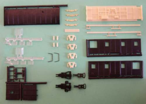 Služební vůz Ds ČSD - Stavebnice H0