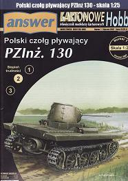 Polský obojživelný tank PZInź.130