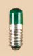 Lamp with screw socket 16V/0,05 A  green