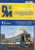 Dopravní magazín 1/03