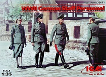 German Staff Personnel  WW II