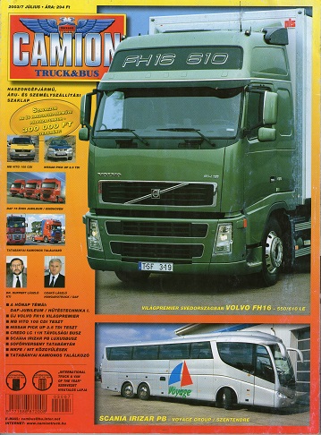 Časopis CAMION 7/03