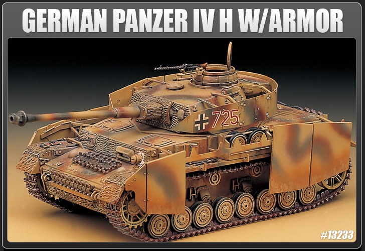 Panzer IV Ausf.H + přídavné pancéřování