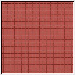 Dekorační pl. destička  - Dlažba červenohnědá