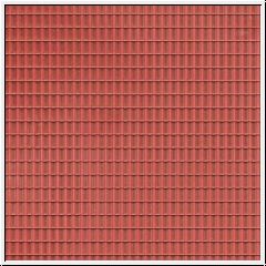 Vlnitá střešní krytina červenohnědá