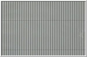 Dekor. pl. destička  - Trapézový plech šedý