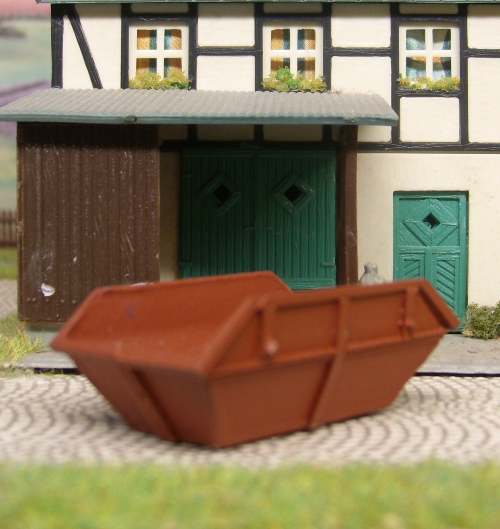 Kontejner na odpad - šikmý     H0