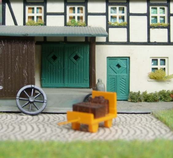 Vozík nádražní H0