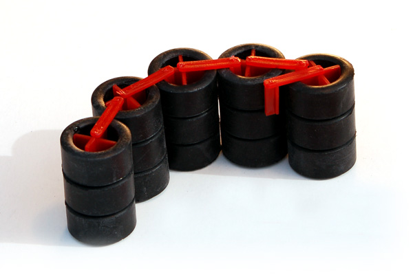 Bariéra z pneumatik