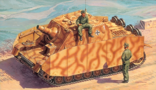 Sd.Kfz.166  Stuzmpanzer IV "Brummbär"
