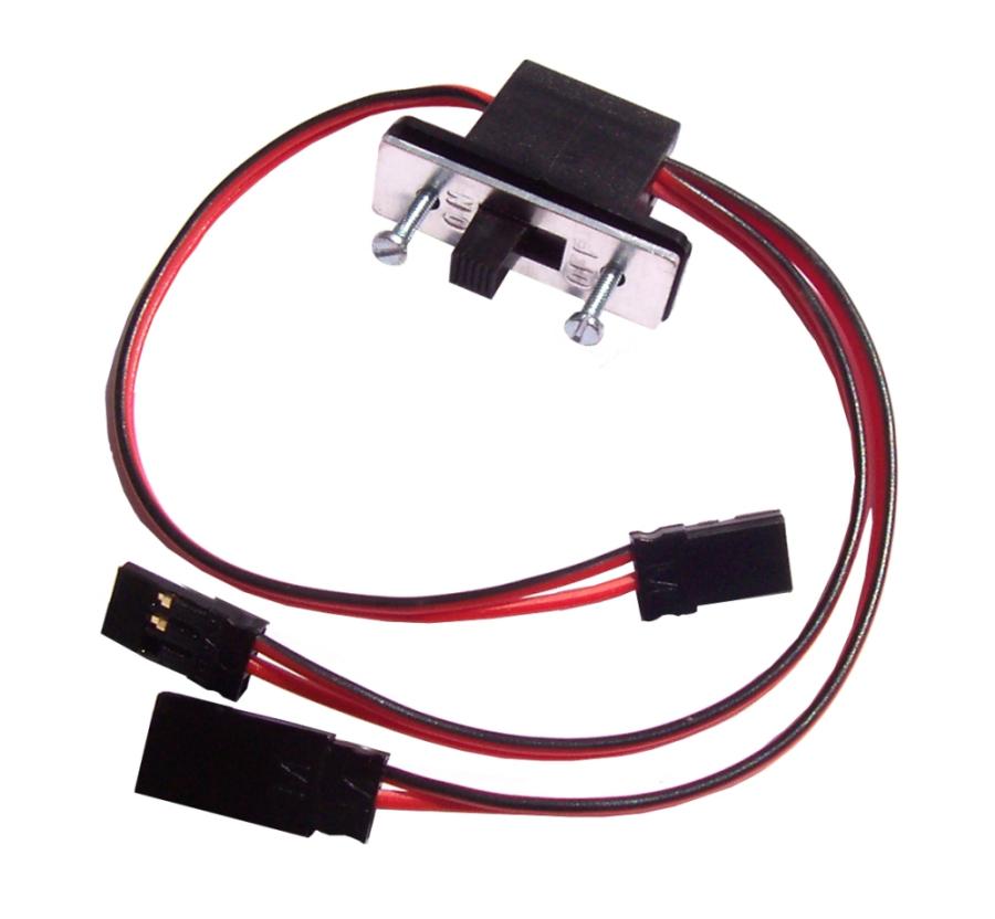 Vypínač JR s nabíjecím kabelem