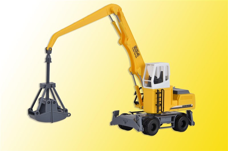 Nakladač LIEBHERR 934 s drapákem - Stavebnice H0