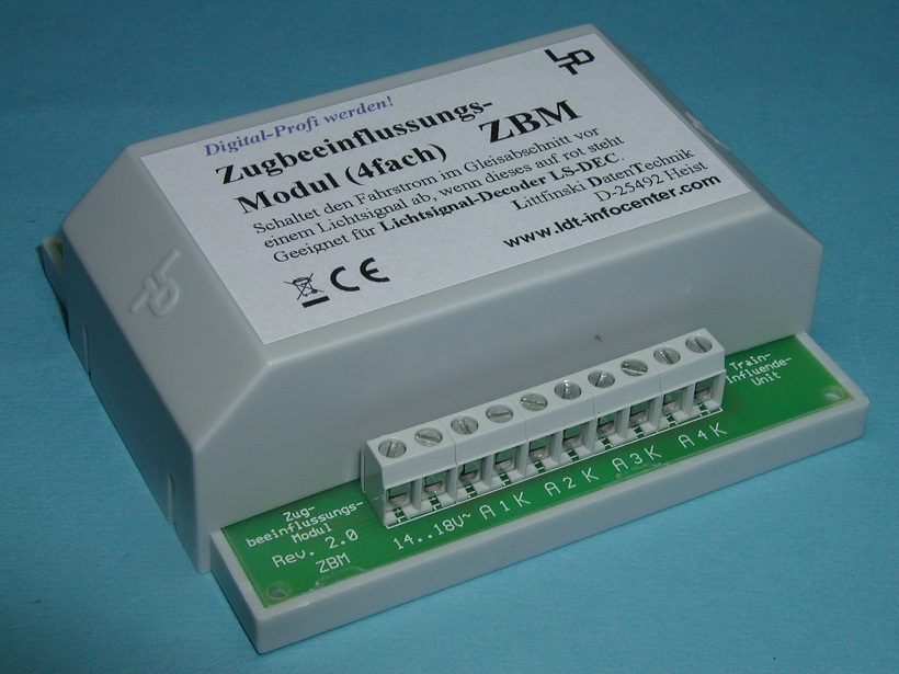 Zastavovací modul k dekodérům LS-DEC    ZBM-G
