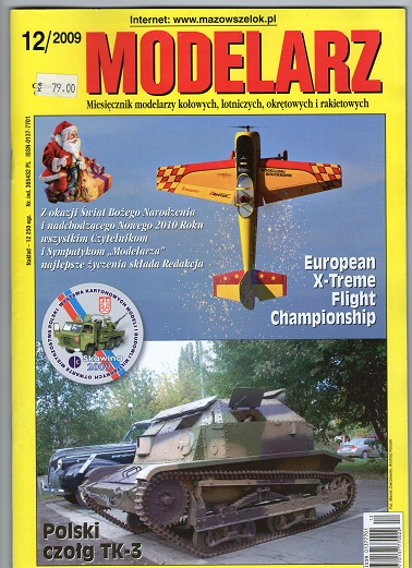Časopis MODELARZ 12/2009
