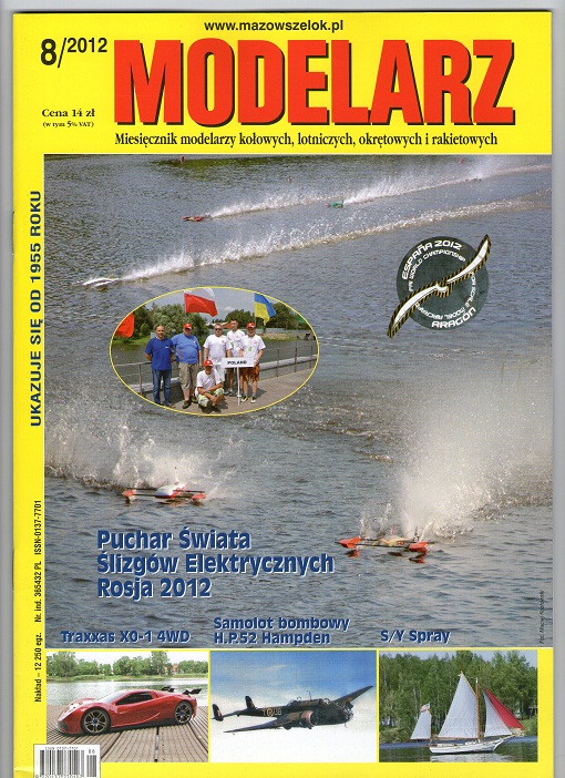 Časopis MODELARZ 08/2012