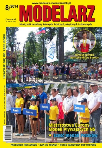 Časopis MODELARZ 08/2014