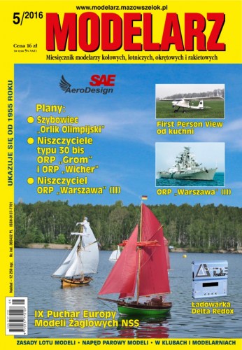 Časopis MODELARZ 05/2016