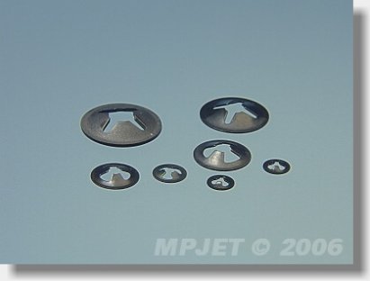 Podložka Quicklock pro hřídel pr.0,8