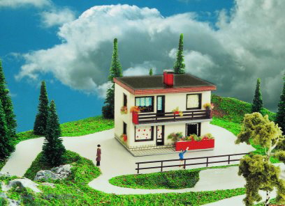 Rodinný domek patrový rovná střecha TT