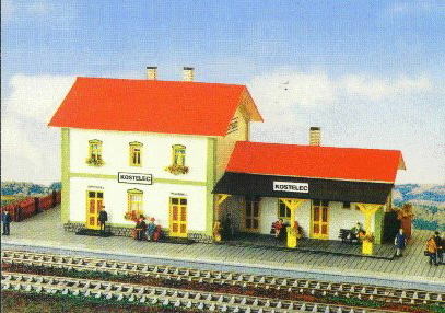 Nádraží  KOSTELEC      H0