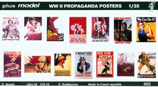 Válečné plakáty II. svět. válka