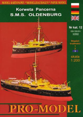 Obrněná korveta S.M.S. OLDENBURG
