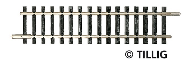 Kolej rovná  G2 83mm