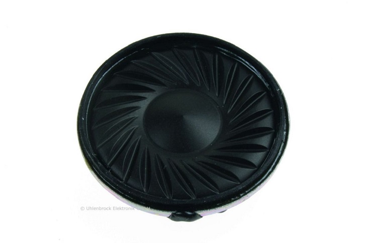 Reproduktor 28x5,4 mm