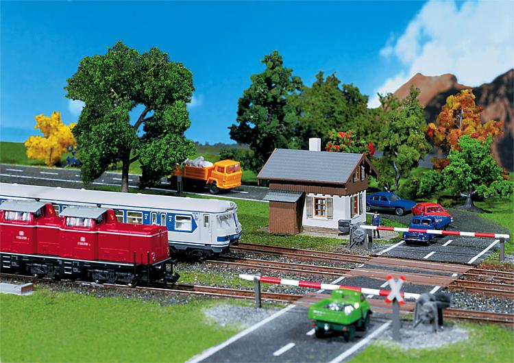 Železniční přejezd       N