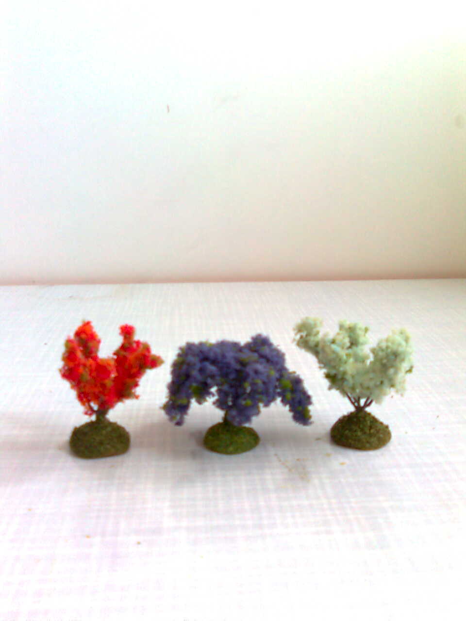 Růžové keře - 3 ks  různé barvy