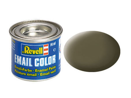 Barva REVELL email 46 - Olivová  NATO matná
