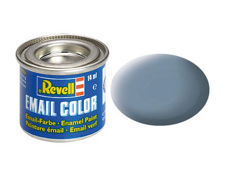 Barva REVELL email 57 - Šedá  matná 