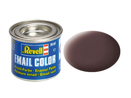 Barva REVELL email 84 - Kožená hnědá matná
