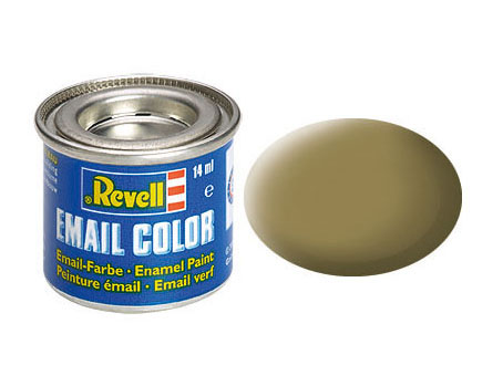 Barva REVELL email 86 - Hnědá khaki matná 