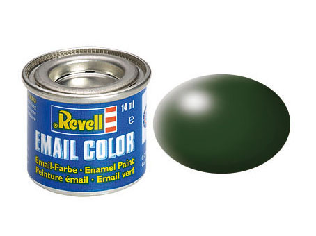 Barva REVELL email 363 - Tmavě zelená polomatná