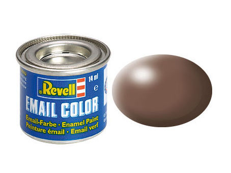 Barva REVELL email 381 - Hnědá polomatná