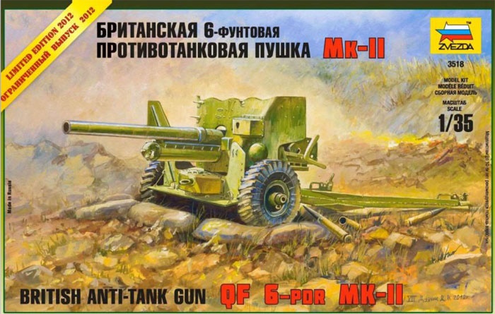 Britské 6-liberní protitankové dělo