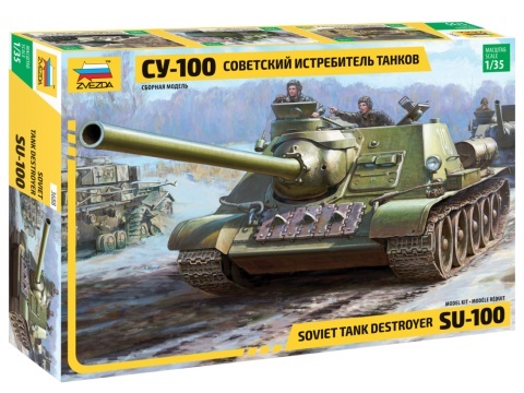Sovětské samohybné dělo SU-100