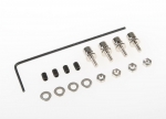 Screw-lock pushrod connector 1 mm