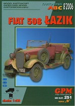 Voj.automobil FIAT 508 LAZIK