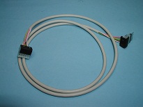 Extended connection cable for the s88-feedback bus  - 1 m
