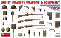 Sowjetische infanterische Ausrüstung und Ausstattung