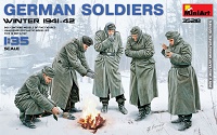 Němečtí vojáci - zima 1941-42