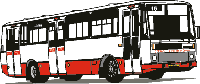 Karosa B-732 városi busz DP Ústí nad Labem