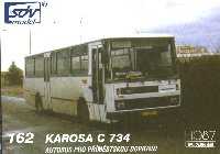 Linienbus  Karosa C-734, weiß