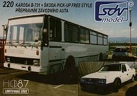 Karosa B-731 + Škoda PICK-UP FREE STYLE