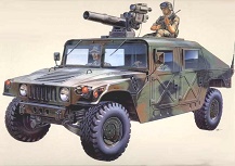 M-966 HUMMER s PTRS TOW