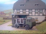 LIAZ camion cu un braț hidraulic pentru transportul lemnului  - Joc de construit TT