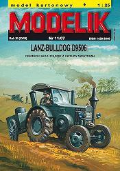 LANZ-BULLDOG D9506 + polní kuchyně