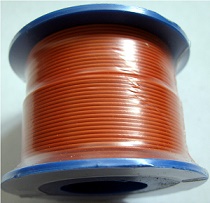 Pocínovaný medený drôt DR-U4O  oranžový